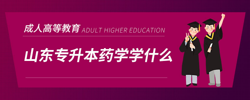 山东专升本药学学什么