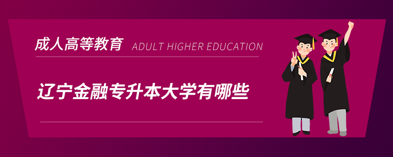 辽宁金融专升本大学有哪些