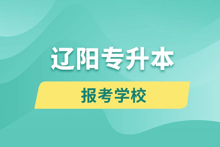 辽阳专升本网站报考学校