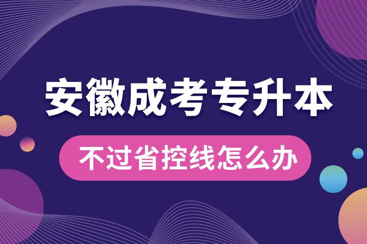 安徽成考专升本不过省控线怎么办.jpg